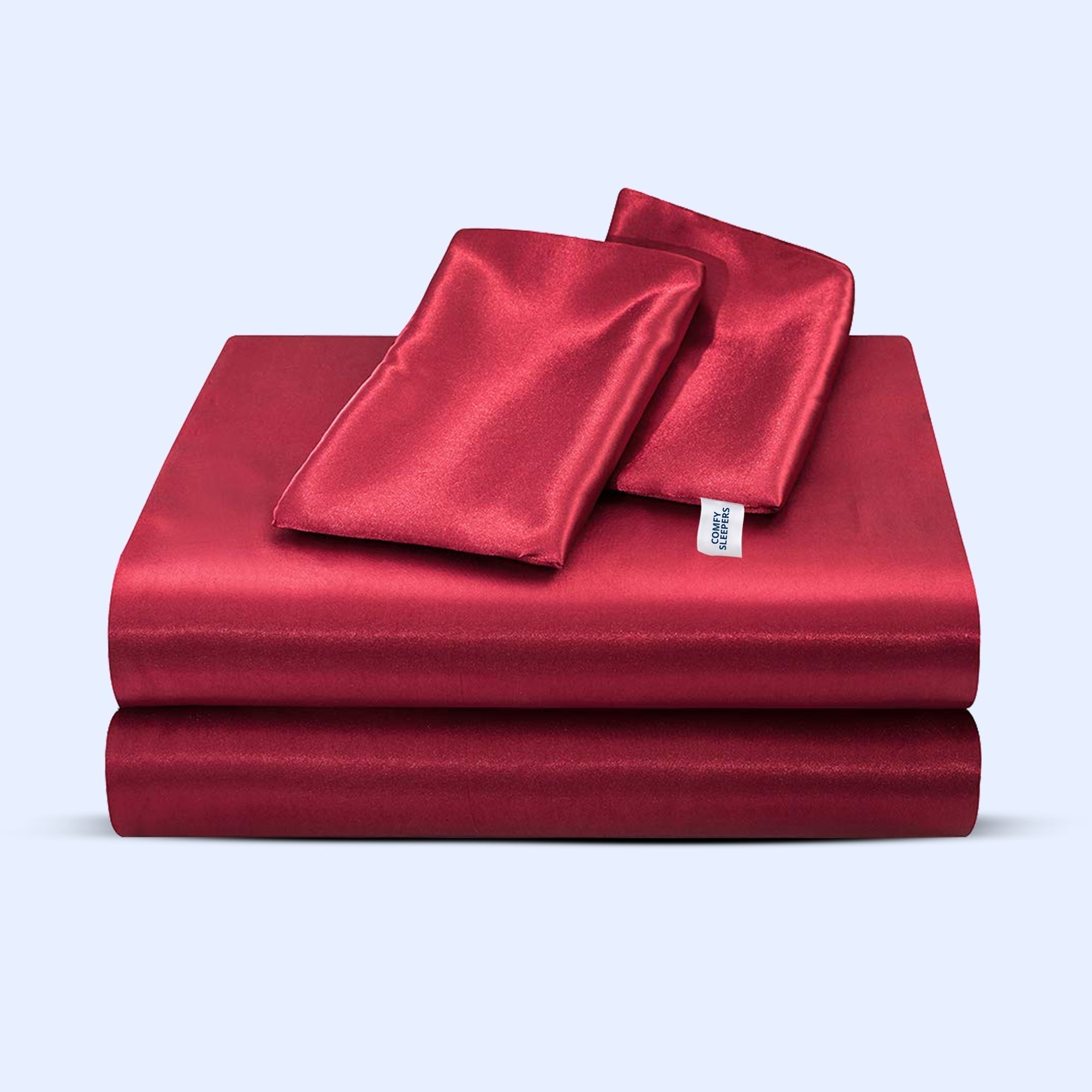 4-piece breathable bedding set with silver ion protection