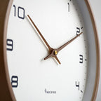 Orologio da parete in legno in stile scandinavo – Silenzioso e minimalista