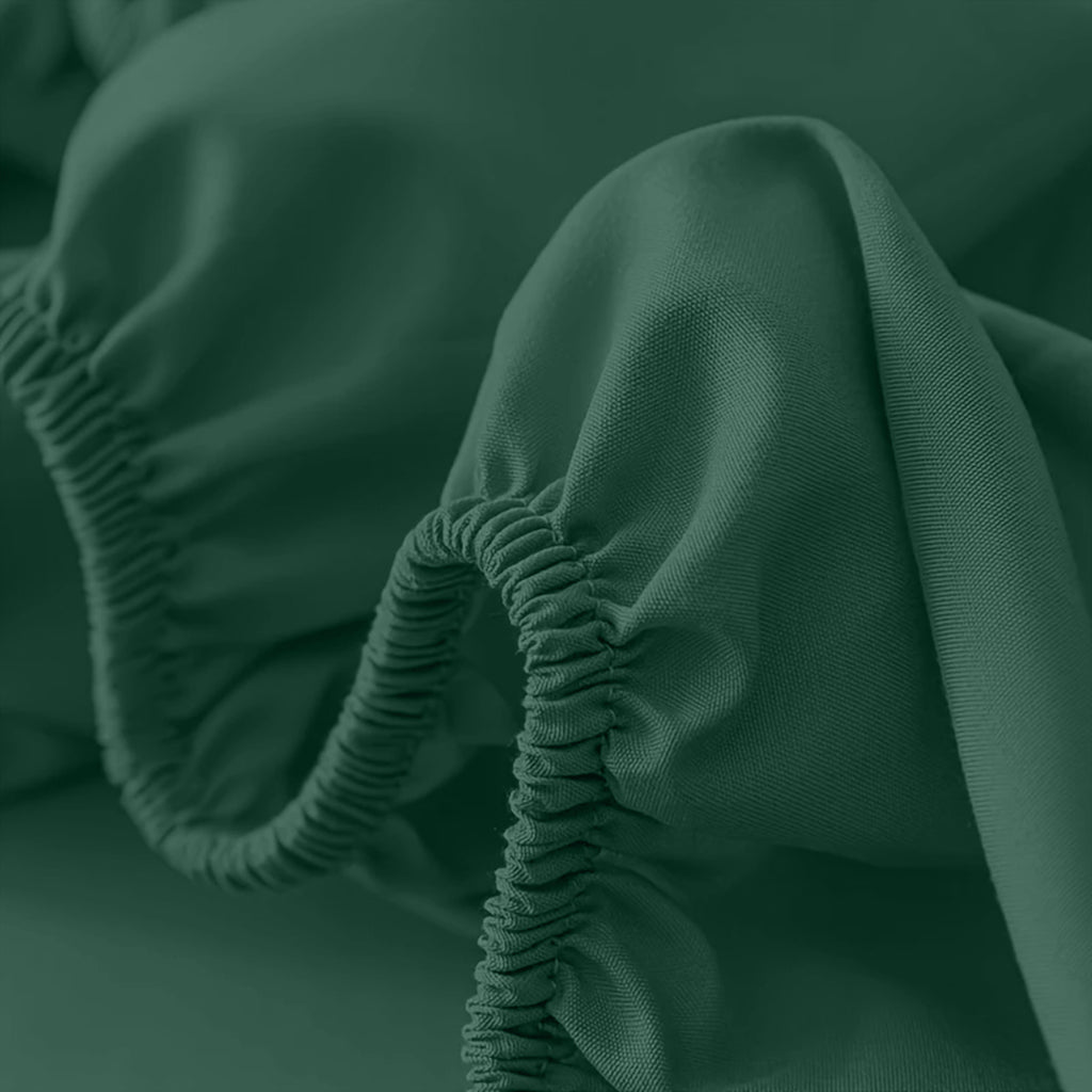 Fitted Sheet with Deep Corners Soft Wrinkle-Resistant