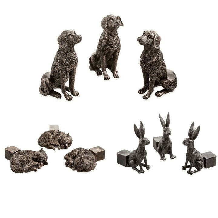 Set di supporti per vasi da giardino a forma di animali