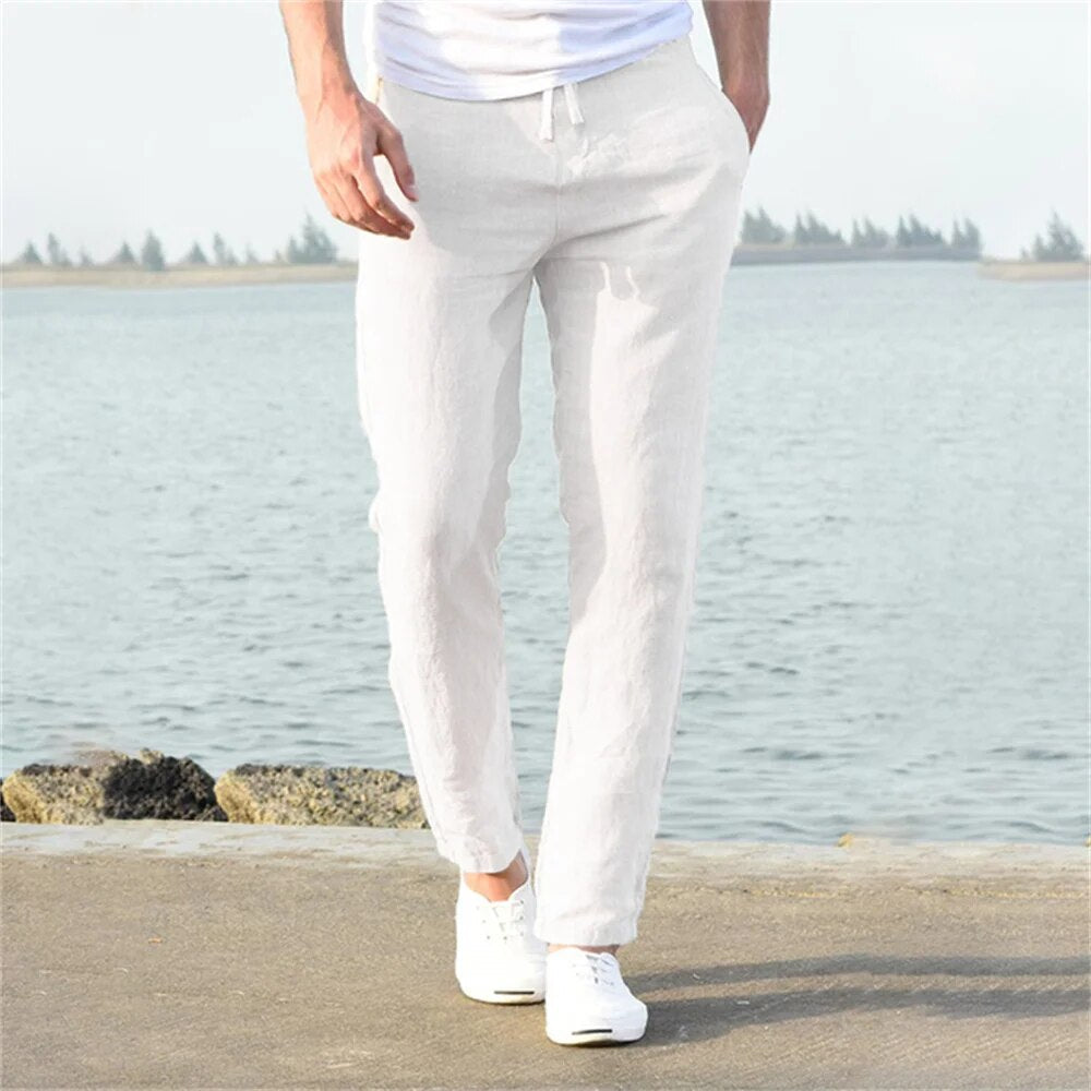 Herren Sommerhose casual leicht locker passend