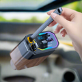 4-in-1 120W Retractable Car Charger with USB-C and USB-A Cables - Image 1