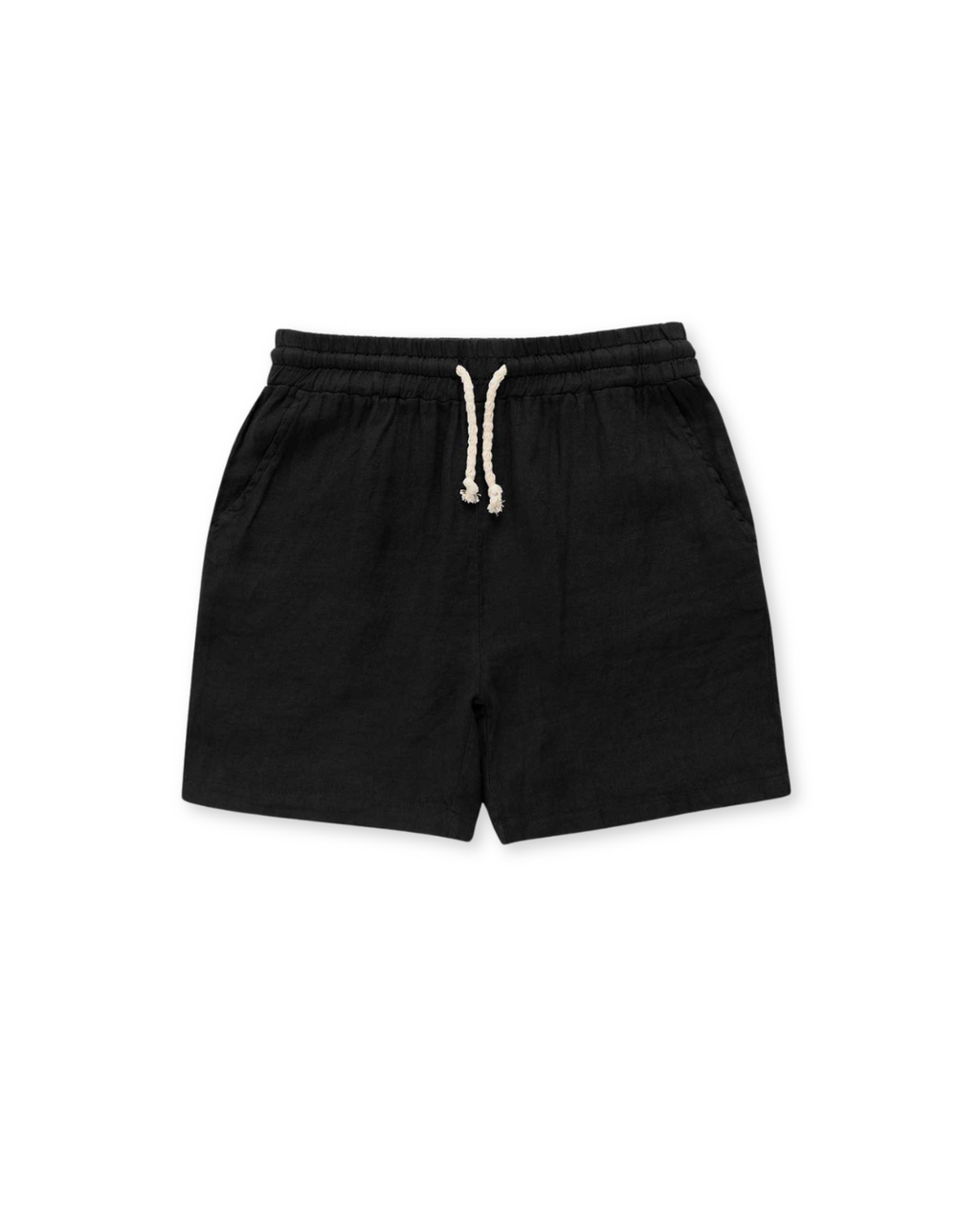 Pantalones cortos con cordón para hombre, corte holgado y estilo ligero para el verano