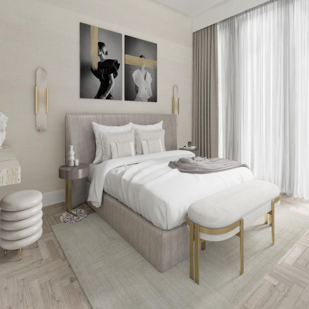 Applique da parete per letto lampada verticale moderna e sottile