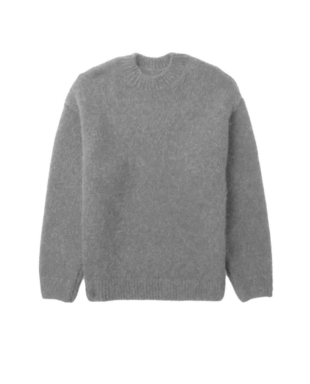 Pull en maille texturée homme, manches longues et coupe ajustée