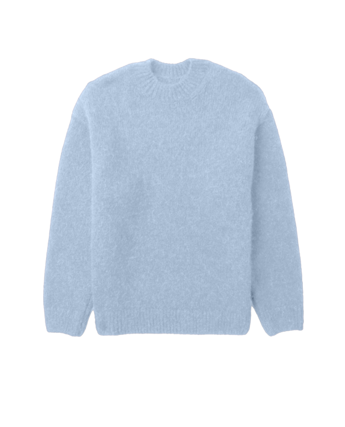 Maglione da uomo in maglia testurizzata manica lunga taglio aderente