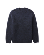 Maglione da uomo in maglia testurizzata manica lunga taglio aderente