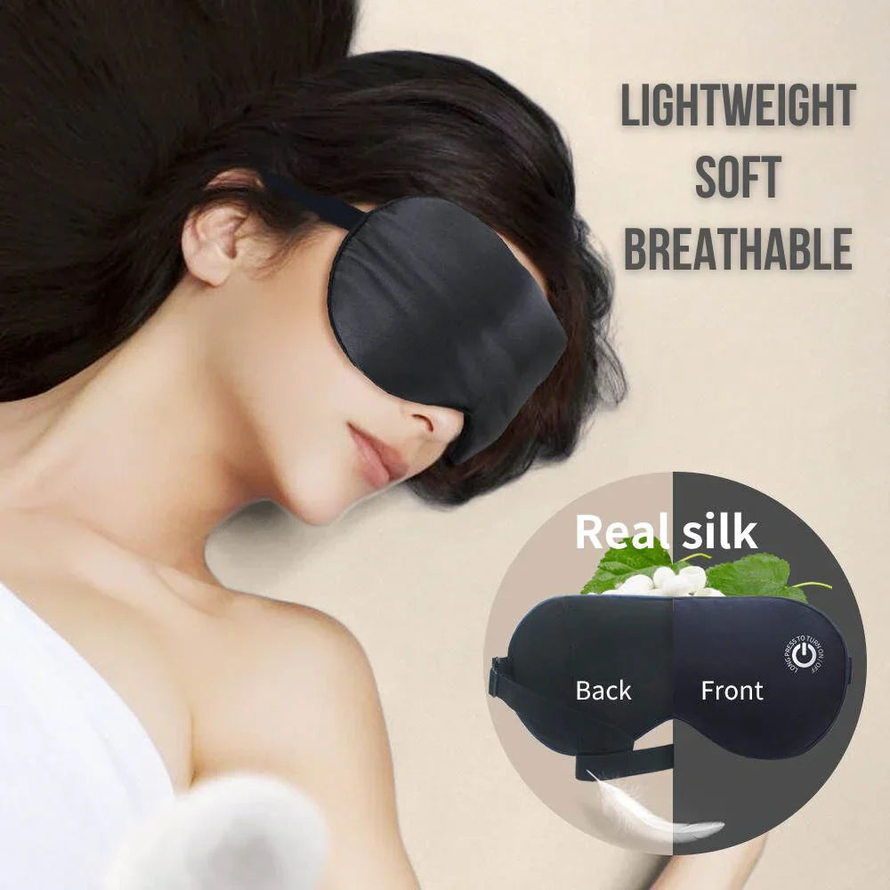 Electric Wireless Eye Mask with Heating and Massage Function