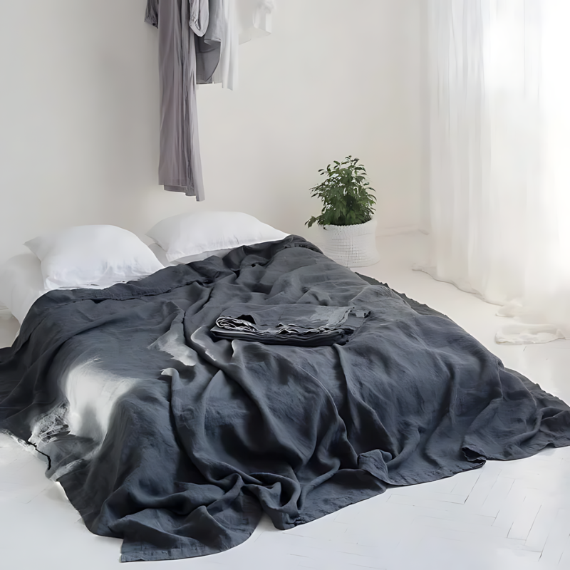 Drap respirant pour toutes les saisons, garantissant un sommeil réparateur