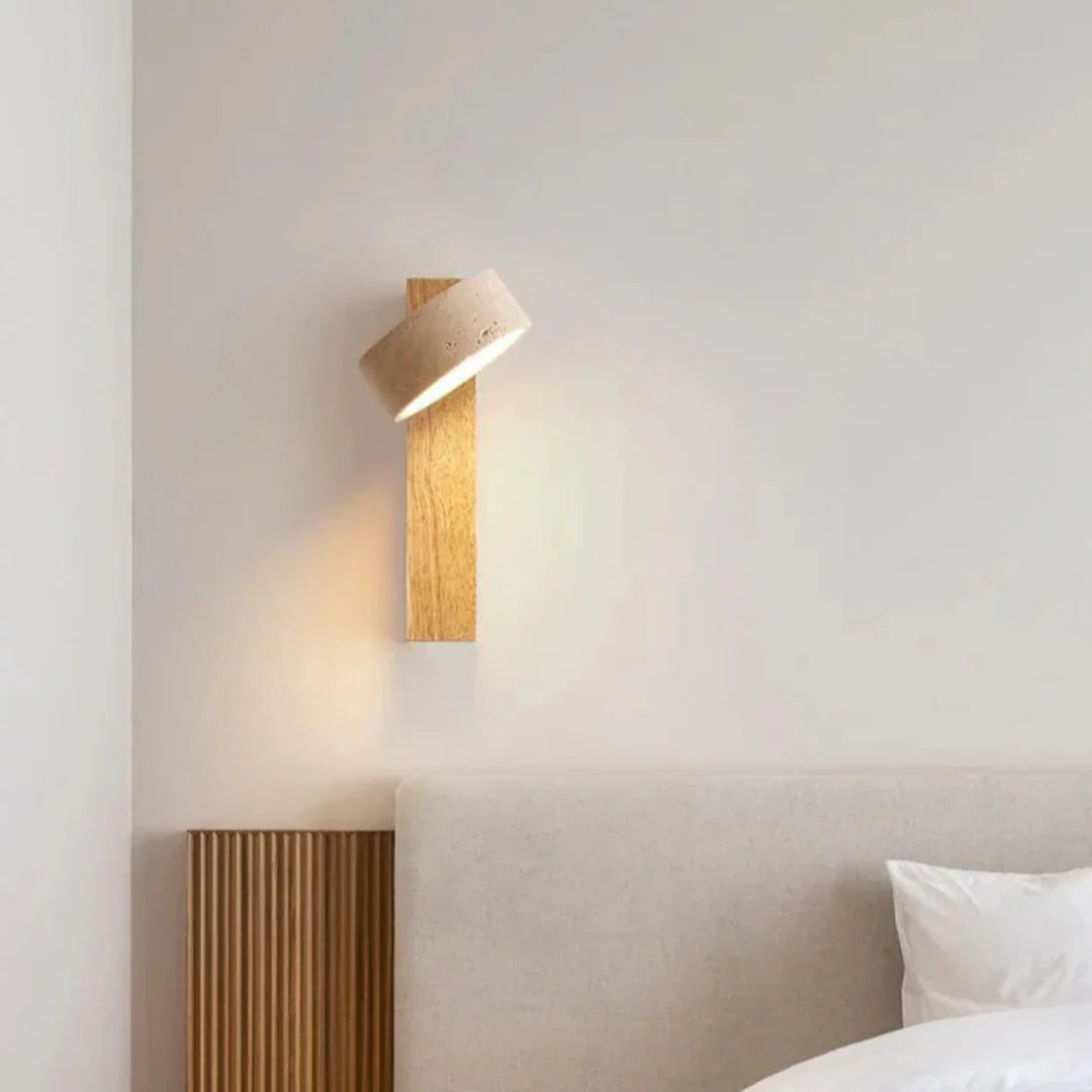 Adjustable Rotating Cylindrical Wall Sconce Lamp