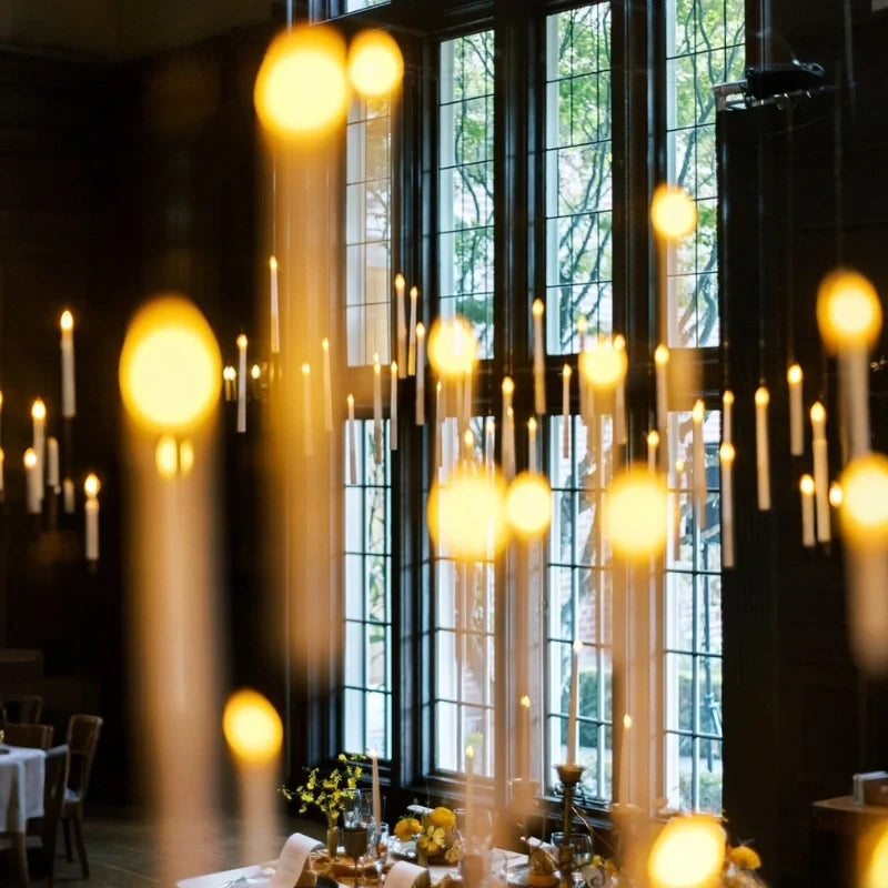 Bougies LED modernes flottantes sans flamme