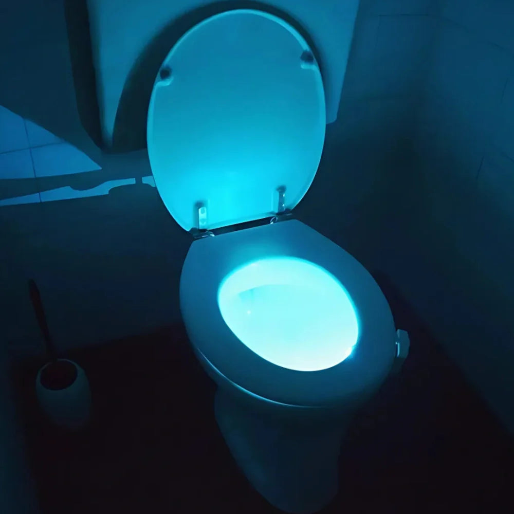 Inteligentne LED światło toaletowe z czujnikiem