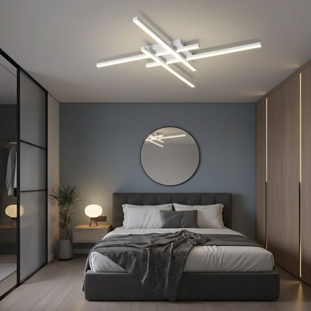 Minimalistische LED-Deckenleuchte – moderne Innenraumbeleuchtung
