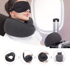 Wygodna poduszka podróżna z podparciem szyi