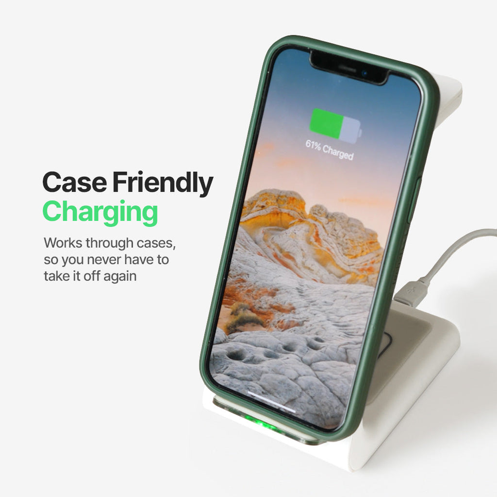 Zaawansowana bezprzewodowa stacja szybkiego ładowania 3 w 1 - Idealny dla urządzeń Apple, Samsung, Watch i AirPods