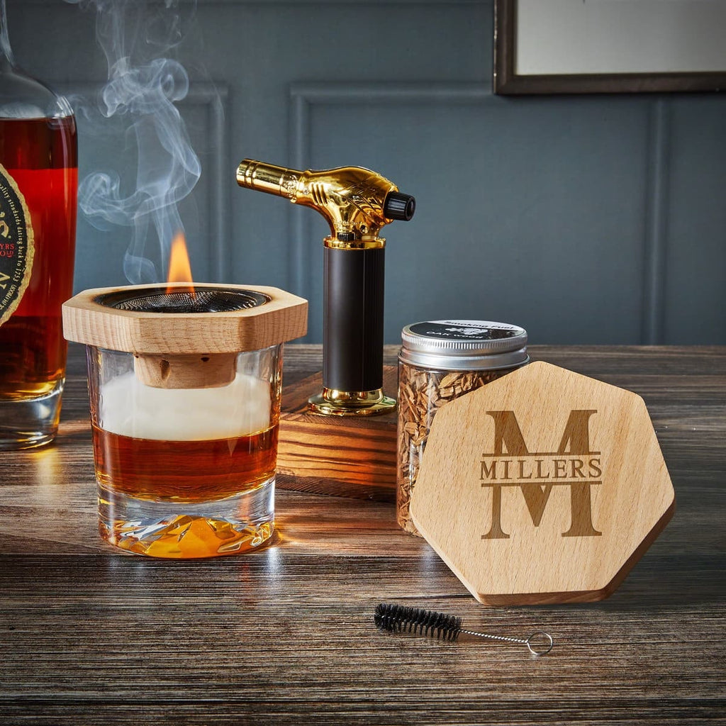 5-Piece Cocktail Smoker Kit with Torch and Wood Chips - Image 1