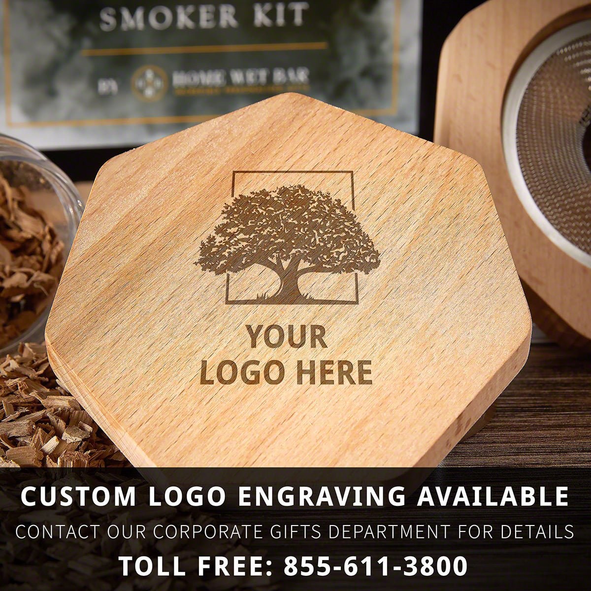 5-Piece Cocktail Smoker Kit with Torch and Wood Chips - Image 7