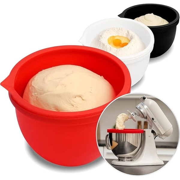 5 Quart Mixing Bowl Liner with Lid for Stand Mixer - Image 10