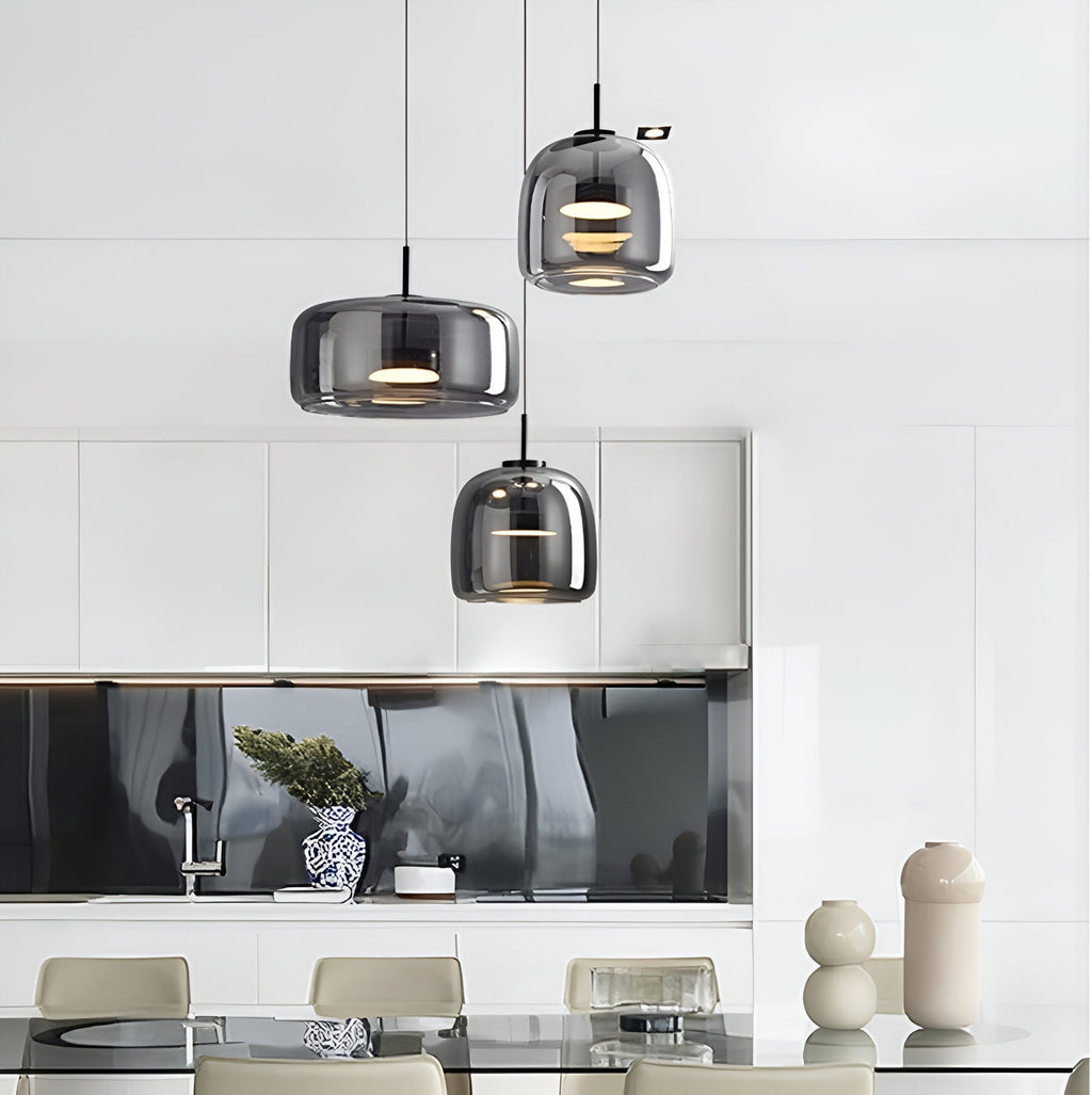 Lampada a sospensione LED elegante in stile retrò metà secolo