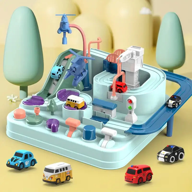 Set magnetico interattivo per bambini con pista per macchinine