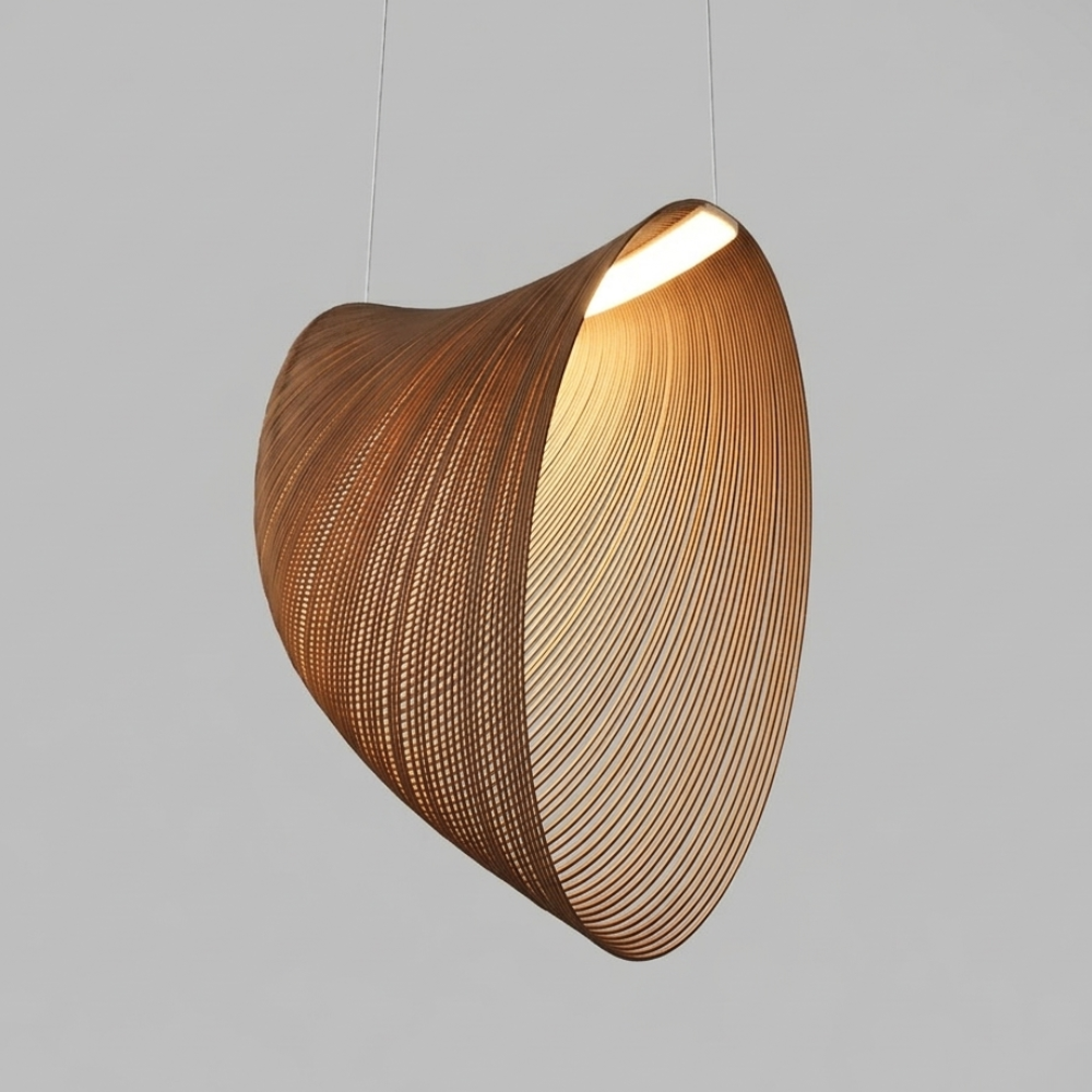 Lampada da soffitto in stile rustico per ambienti accoglienti