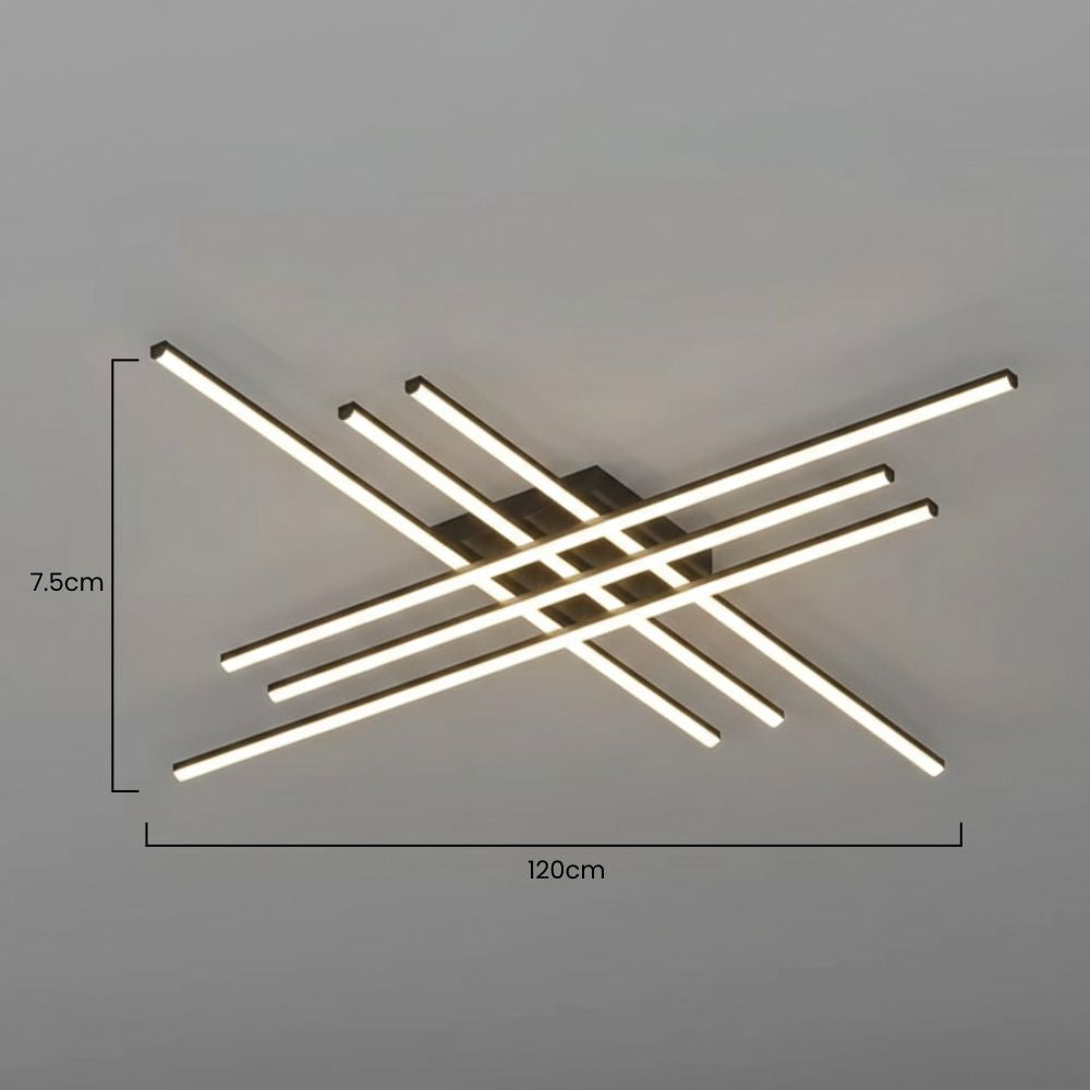 Minimalistische LED-Deckenleuchte – moderne Innenraumbeleuchtung