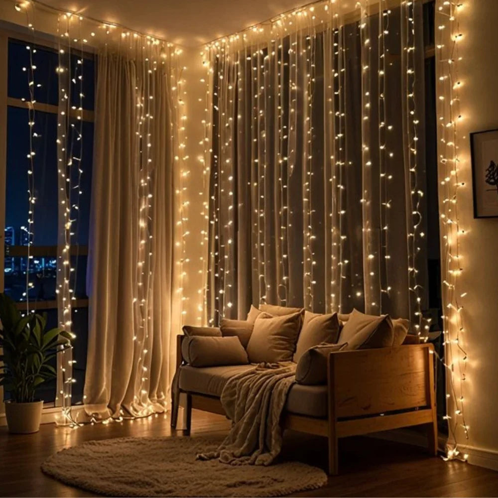 Guirlandes lumineuses de sapin en forme de fées avec télécommande