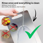 Safe Durable Non-Porous Titanium Cutting Board for Kitchen Use