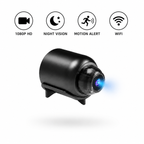 Mini Kamera WiFi 1080P – Bezprzewodowy Monitoring Domu z Podglądem na Żywo i Nocnym Widzeniem