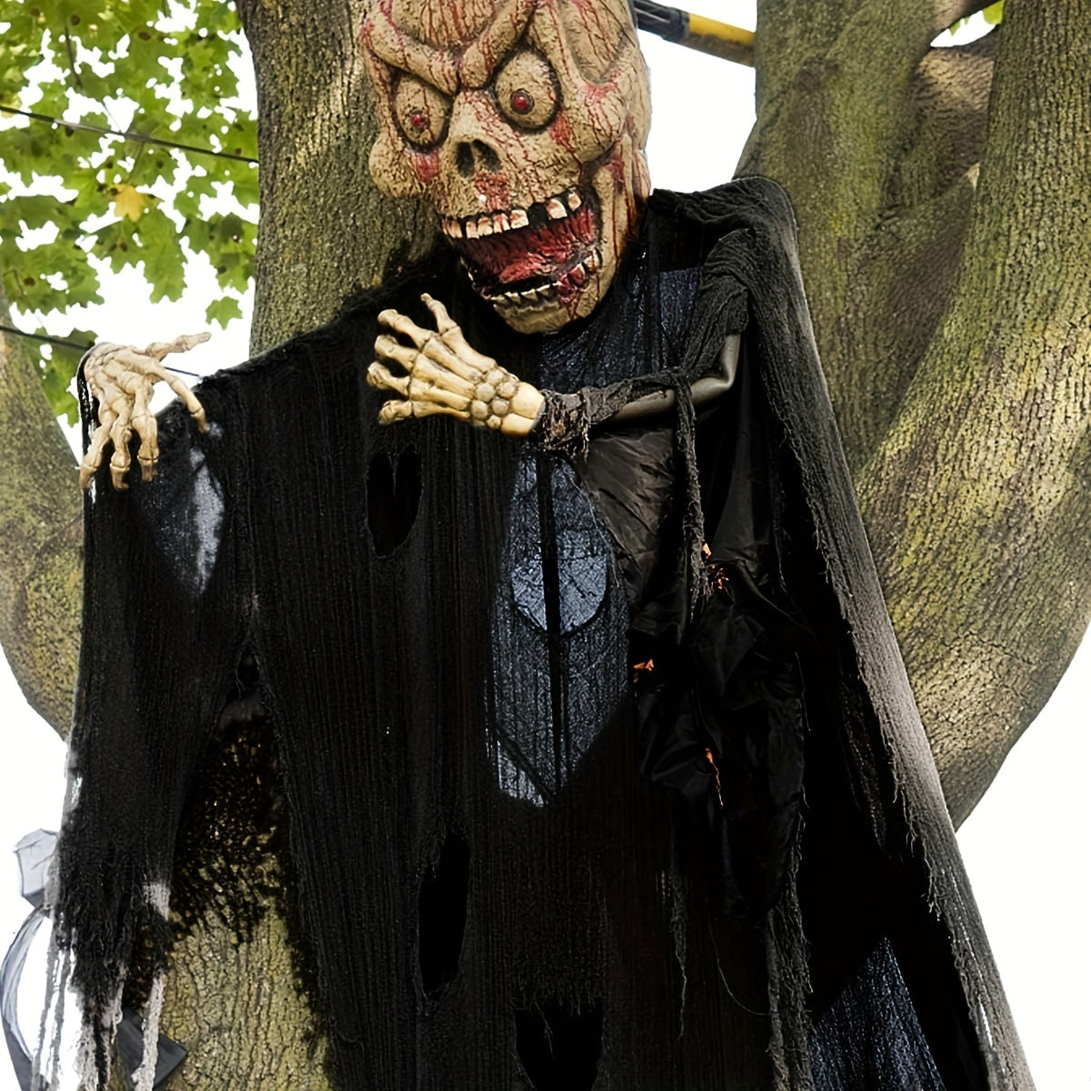 Halloween Ozdoby i Dekoracje Czarna Tkanina Straszna do Domu Nawiedzanego Imprezy