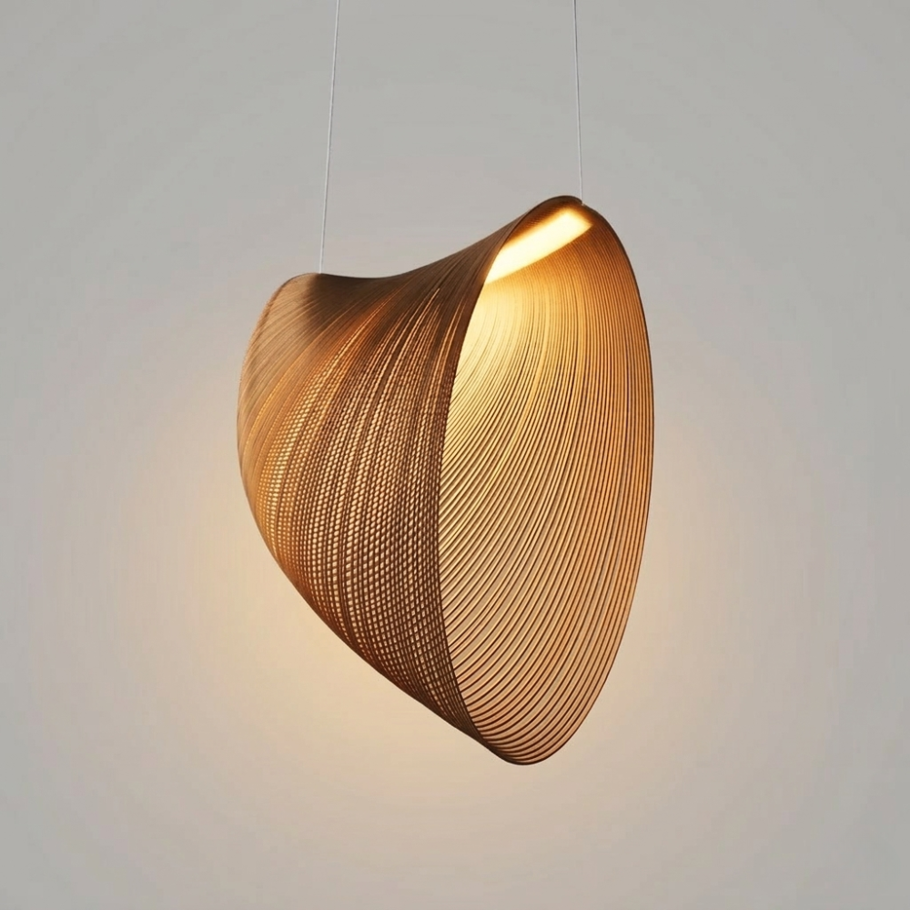 Lampada da soffitto in stile rustico per ambienti accoglienti
