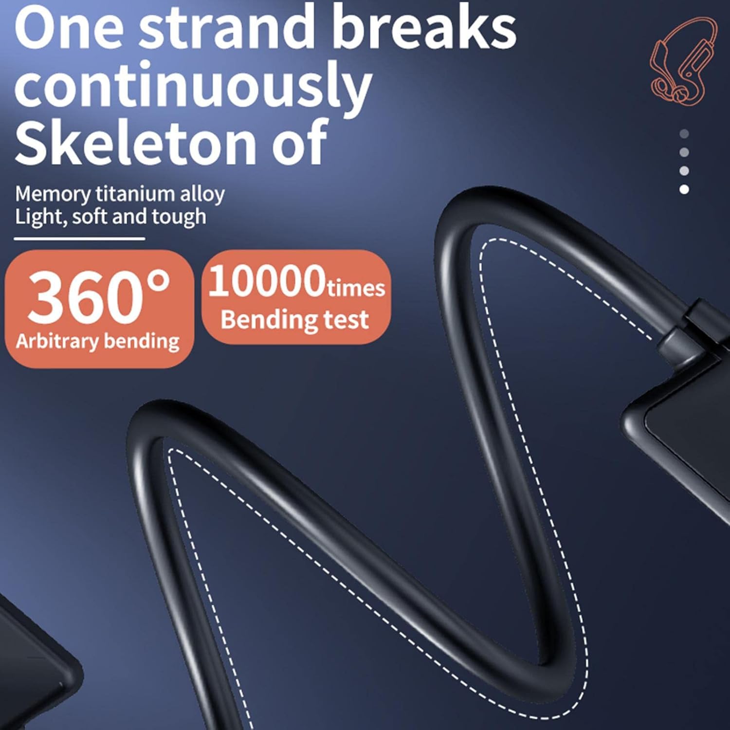 Innovative Sportkopfhörer mit Knochenschallleitung und offenem Ohr