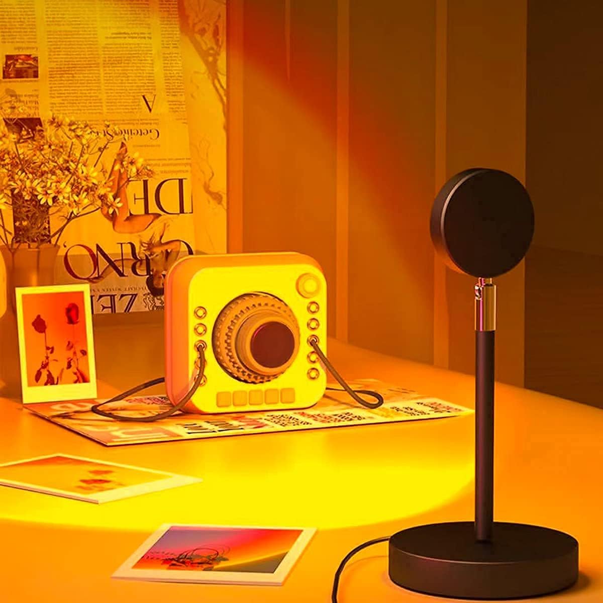 Lampada da tavolo LED Atmosfera al tramonto con regolazione dell’altezza