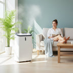 Bærbar Klimaanlægsenhed til Rum 12000 BTU med Ventilatortilstand