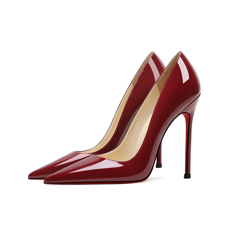 Dames pumps met spitse neus