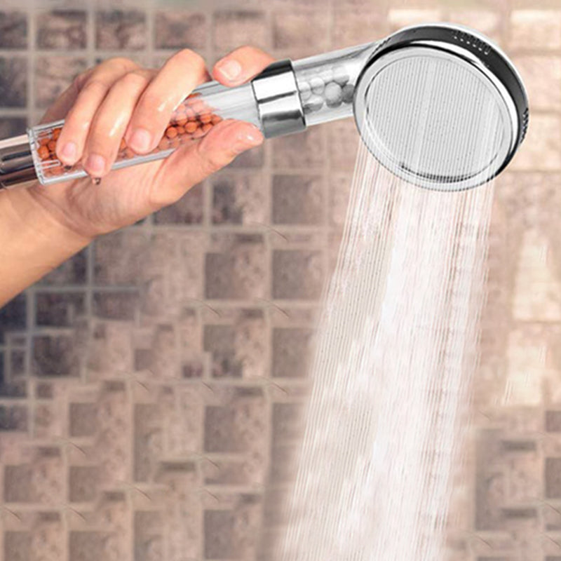 Pomme de douche ronde avec modes de jet réglables