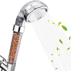 Pomme de douche ronde avec modes de jet réglables