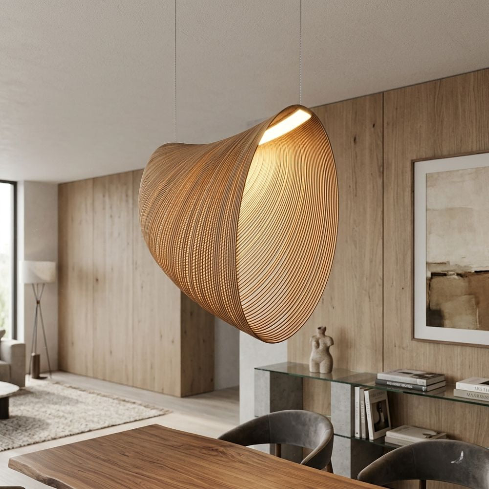 Lampada da soffitto in stile rustico per ambienti accoglienti