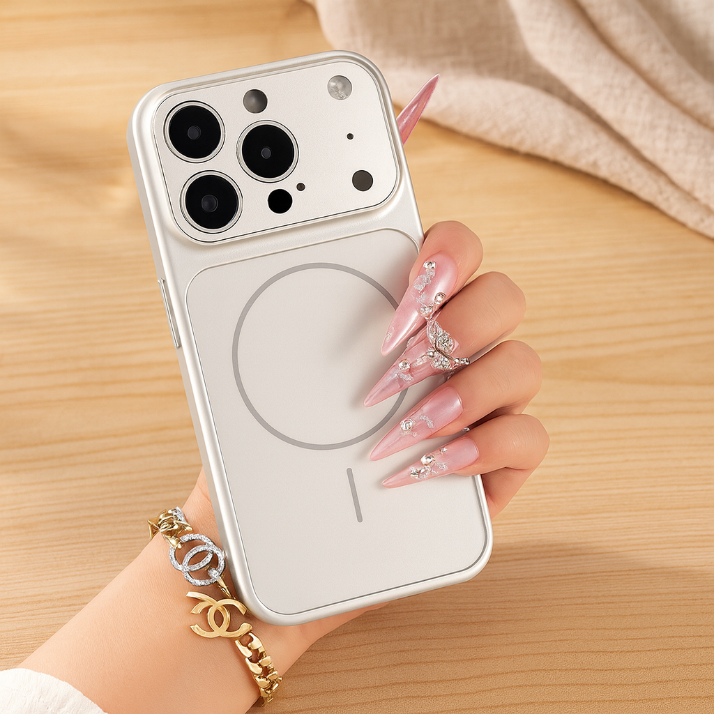 Custodia leggera per telefono con anello magnetico