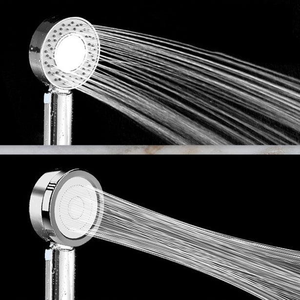 Testa doccia manuale regolabile con ugelli autopulenti
