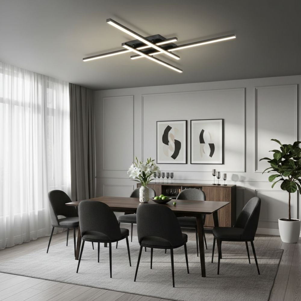Minimalistische LED-Deckenleuchte – moderne Innenraumbeleuchtung