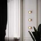 Lampada da parete rotonda nordica sottile LED