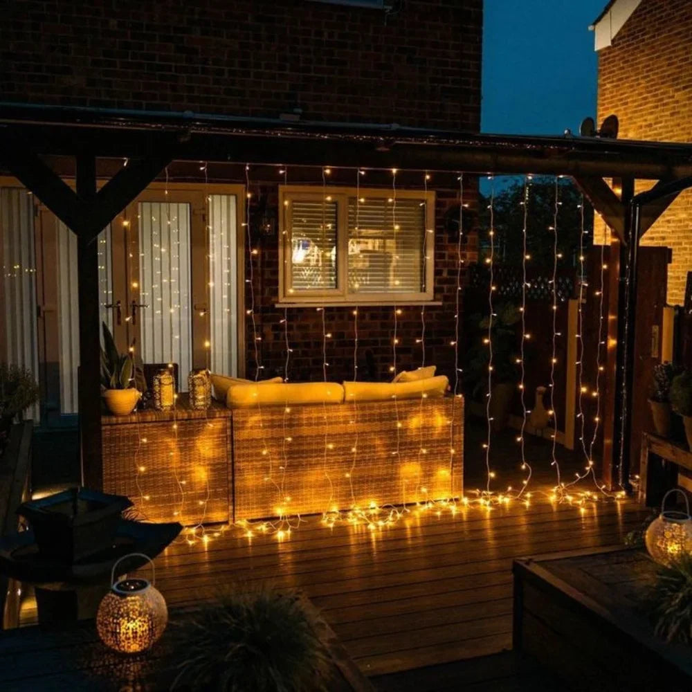 Tenda versatile Fairy con 8 modalità di illuminazione