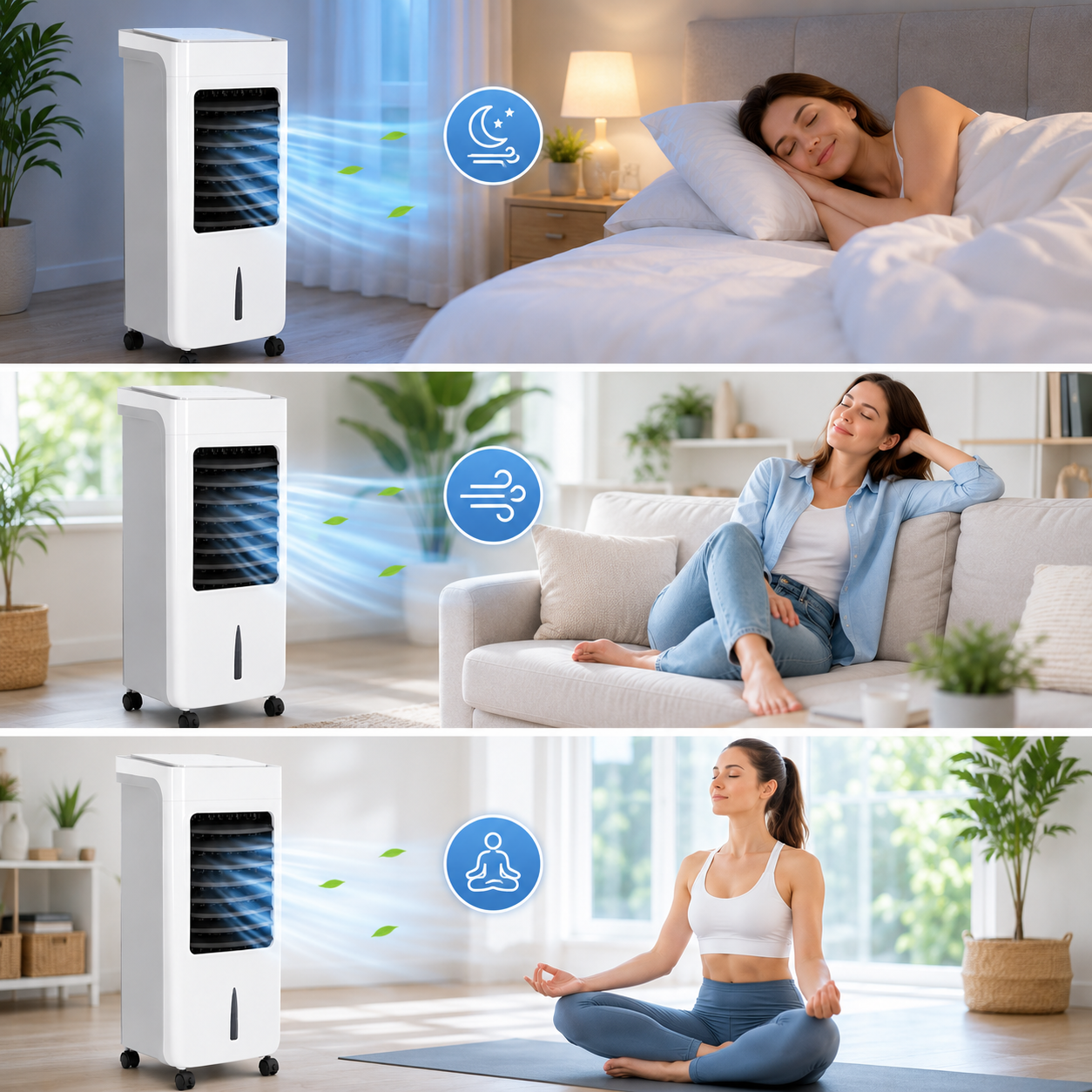Multifunctional Air Conditioner with Remote for Home Use