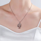 Collana senza tempo mamma e figlia a forma di cuore regalo per la Festa della Mamma