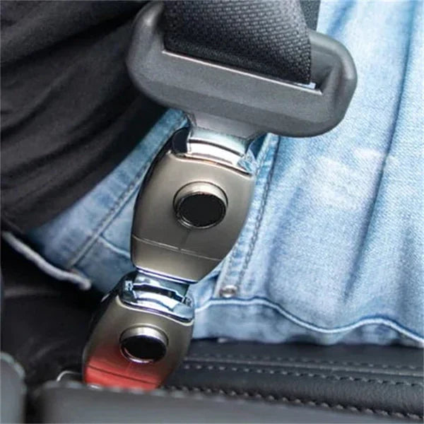 Prolunga universale resistente in metallo per cinture di sicurezza auto