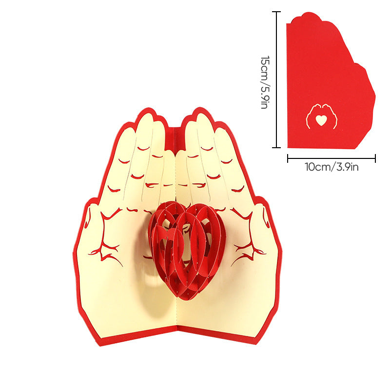 Beautiful 3D pop-up card Mother's Day gift