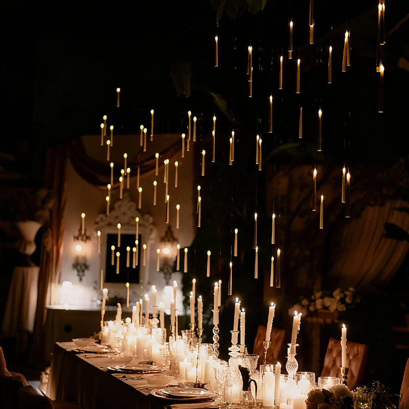 Bougies LED modernes flottantes sans flamme