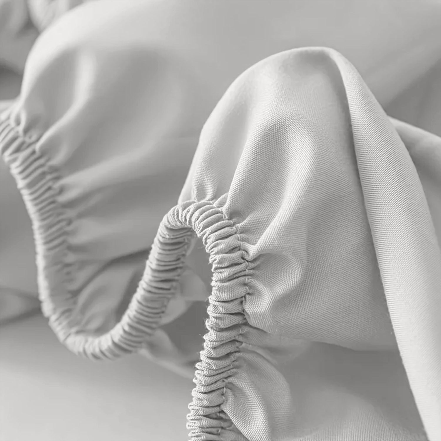 Fitted Sheet with Deep Corners Soft Wrinkle-Resistant