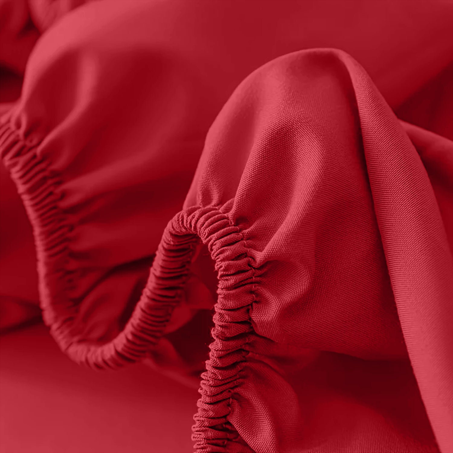 Fitted Sheet with Deep Corners Soft Wrinkle-Resistant